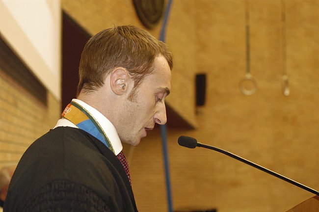 Conferimento Laurea ad Honorem a Jury Chechi