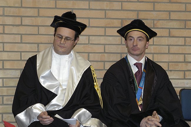 Conferimento Laurea ad Honorem a Jury Chechi