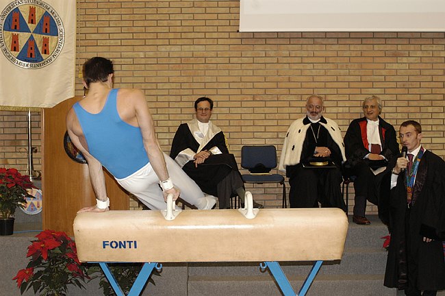 Conferimento Laurea ad Honorem a Jury Chechi