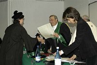 Prima Giornata del Laureato - Facolt� di Agraria<br>9 aprile 2003 <br>Relatore: Prof. Franco SCARAMUZZI<br>Presidente Accademia dei Georgofili