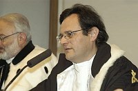 Prima Giornata del Laureato <br>Centro &quotG.A.Colozza&quot  Relatore Prof. Dario ANTISERI<br>Direttore del Cento di Metodologia delle Scienze Sociali, Luiss<br><br>Karl Popper: nel centenario della nascita