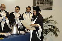 Prima Giornata del Laureato <br>Centro &quotG.A.Colozza&quot  Relatore Prof. Dario ANTISERI<br>Direttore del Cento di Metodologia delle Scienze Sociali, Luiss<br><br>Karl Popper: nel centenario della nascita