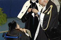 Prima Giornata del Laureato <br>Centro &quotG.A.Colozza&quot  Relatore Prof. Dario ANTISERI<br>Direttore del Cento di Metodologia delle Scienze Sociali, Luiss<br><br>Karl Popper: nel centenario della nascita