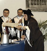 Prima Giornata del Laureato <br>Centro &quotG.A.Colozza&quot  Relatore Prof. Dario ANTISERI<br>Direttore del Cento di Metodologia delle Scienze Sociali, Luiss<br><br>Karl Popper: nel centenario della nascita