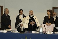 Prima Giornata del Laureato <br>Centro &quotG.A.Colozza&quot  Relatore Prof. Dario ANTISERI<br>Direttore del Cento di Metodologia delle Scienze Sociali, Luiss<br><br>Karl Popper: nel centenario della nascita