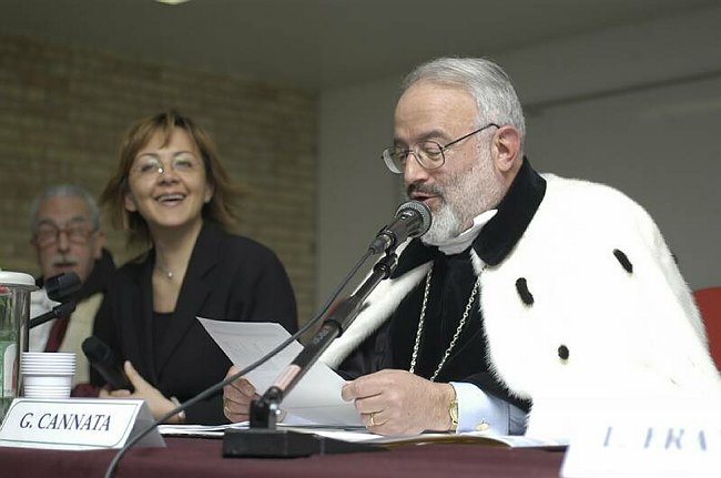 Prof. Giovanni CANNATA Magnifico Rettore