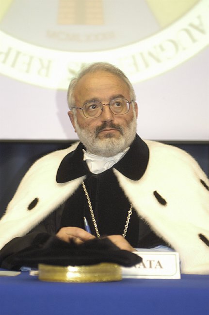 Prof. Giovanni CANNATA  Magnifico Rettore 