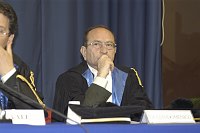 Prima Giornata del Laureato<br>Facolt� di Giurisprudenza<br>Relatore: S.E. Dott. Nicola PASSARELLI<br>Presidente della Corte di Appello del Molise