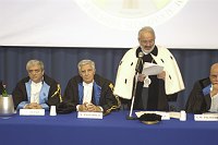 Prima Giornata del Laureato<br>Facolt� di Giurisprudenza<br>Relatore: S.E. Dott. Nicola PASSARELLI<br>Presidente della Corte di Appello del Molise