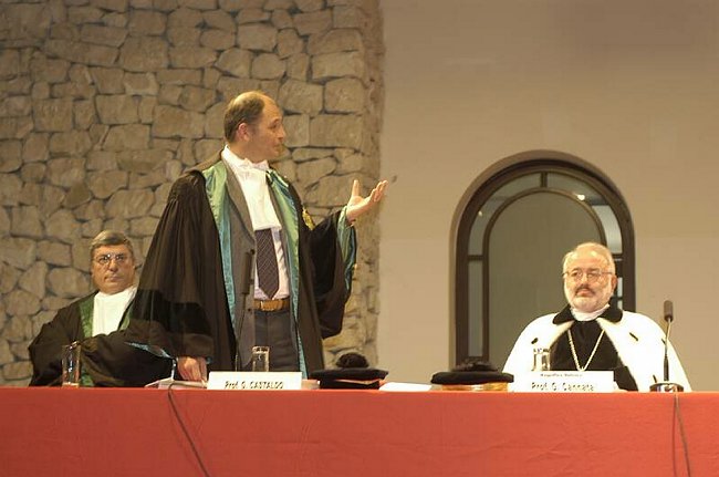 Prof. Giuseppe CASTALDO - Preside Facolt� di SS.MM.FF.NN.