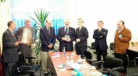 Visita presso Ateneo polacco del Magnifico Rettore Prof. Giovanni Cannata in collaborazione con la Regione Molise<br>