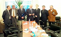 Visita presso Ateneo polacco del Magnifico Rettore Prof. Giovanni Cannata in collaborazione con la Regione Molise<br>