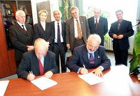 Visita presso Ateneo polacco del Magnifico Rettore Prof. Giovanni Cannata in collaborazione con la Regione Molise<br>