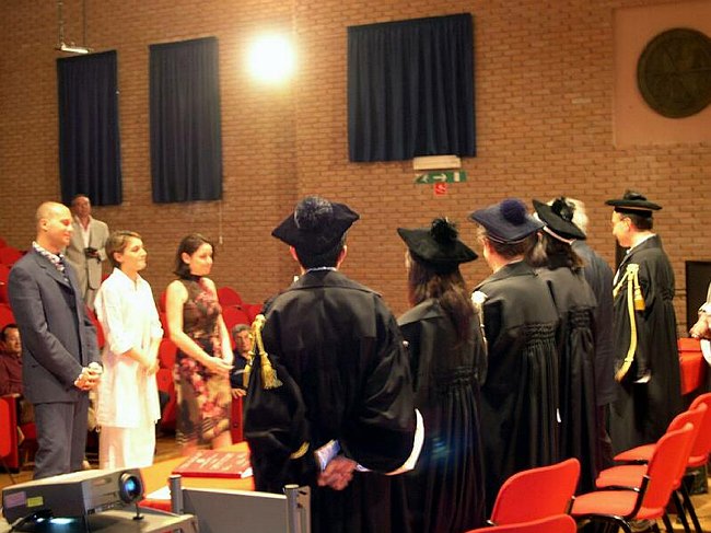 ...i primi laureati