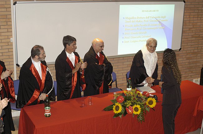 Prima laureata Scienze Motorie