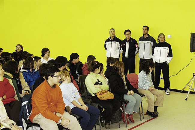 �Tour della solidariet� � tennis in carrozzina�