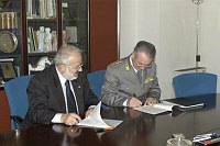 CONVENZIONE TRA L'UNIVERSITA' DEGLI STUDI DEL MOLISE<br>ED IL CORPO DELLA GUARDIA DI FINANZA<br>