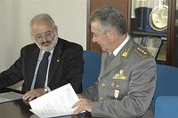CONVENZIONE TRA L'UNIVERSITA' DEGLI STUDI DEL MOLISE<br>ED IL CORPO DELLA GUARDIA DI FINANZA<br>