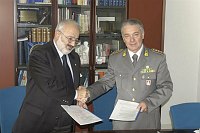 CONVENZIONE TRA L'UNIVERSITA' DEGLI STUDI DEL MOLISE<br>ED IL CORPO DELLA GUARDIA DI FINANZA<br>