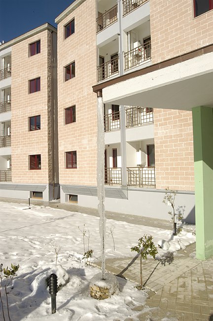 Inaugurazione del Complesso Edilizio adibito ad alloggi universi