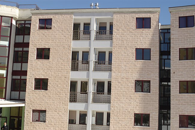 Inaugurazione del Complesso Edilizio adibito ad alloggi universi