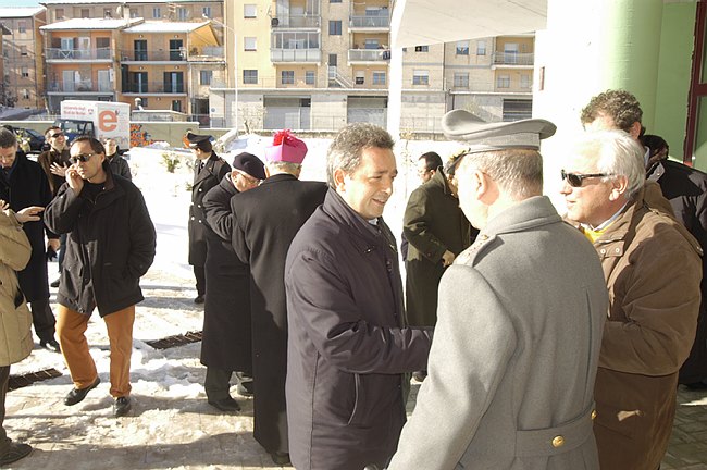 Inaugurazione del Complesso Edilizio adibito ad alloggi universi