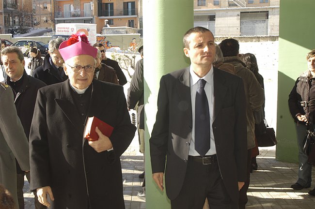 Inaugurazione del Complesso Edilizio adibito ad alloggi universi