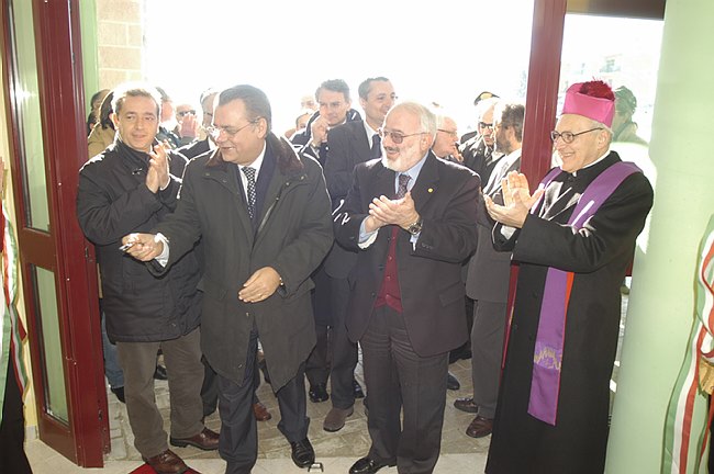 Inaugurazione del Complesso Edilizio adibito ad alloggi universi