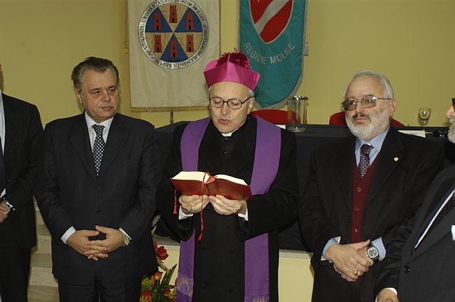 Inaugurazione del Complesso Edilizio adibito ad alloggi universi