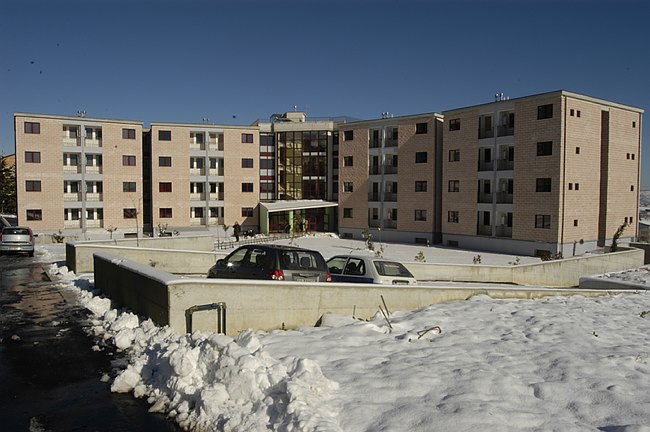 Inaugurazione del Complesso Edilizio adibito ad alloggi universi