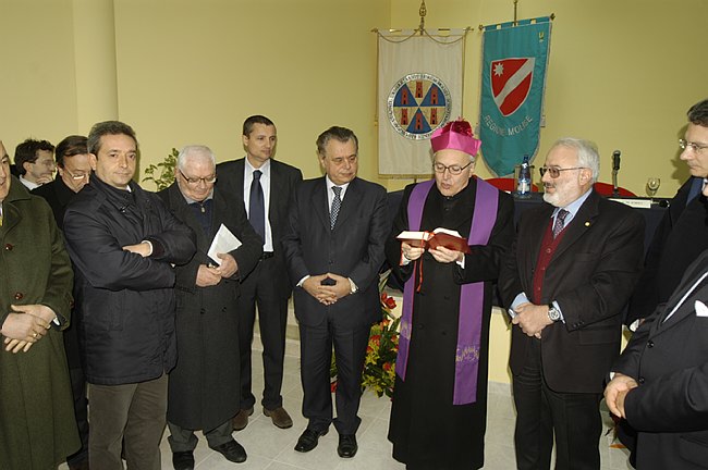 Inaugurazione del Complesso Edilizio adibito ad alloggi universi