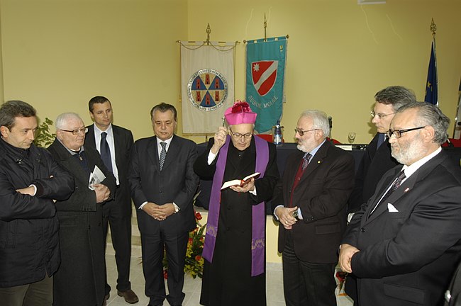 Inaugurazione del Complesso Edilizio adibito ad alloggi universi