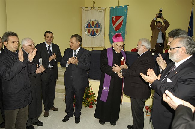 Inaugurazione del Complesso Edilizio adibito ad alloggi universi