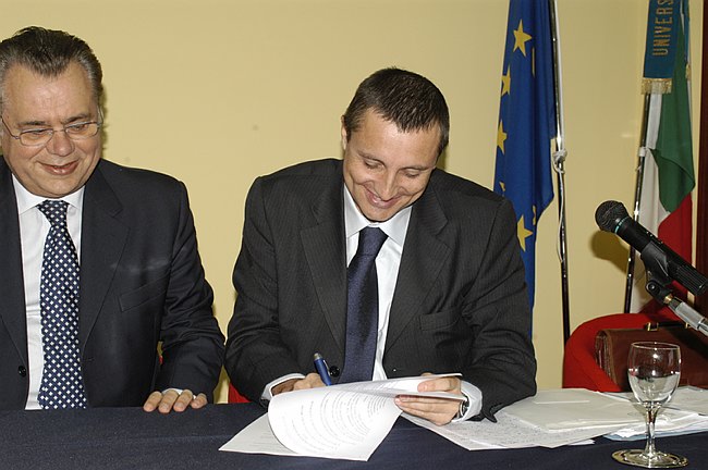 Inaugurazione del Complesso Edilizio adibito ad alloggi universi