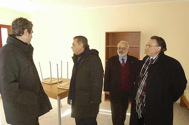 Inaugurazione del Complesso Edilizio adibito ad alloggi universi
