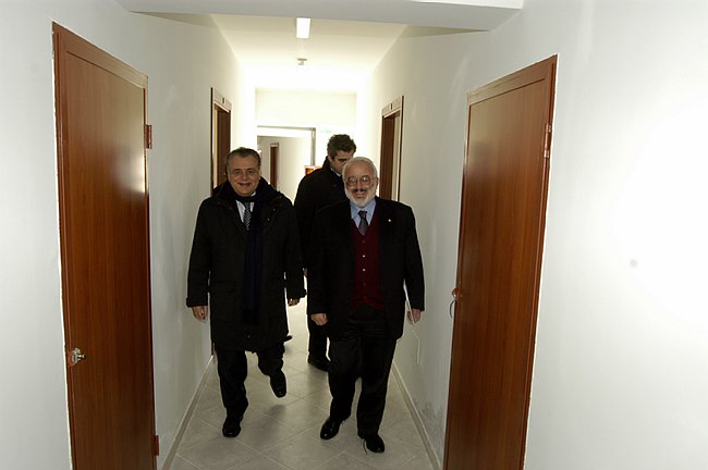 Inaugurazione del Complesso Edilizio adibito ad alloggi universi