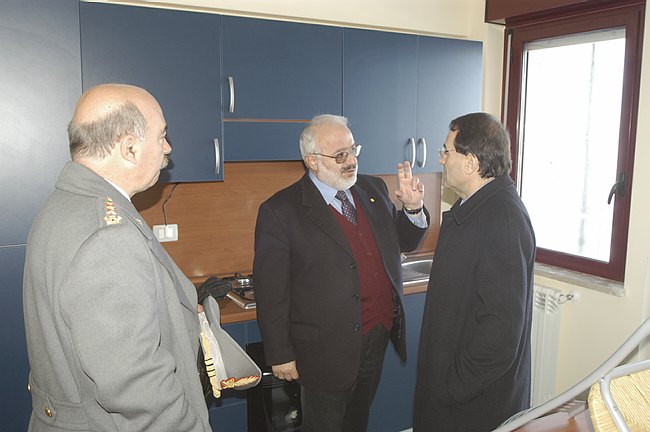 Inaugurazione del Complesso Edilizio adibito ad alloggi universi