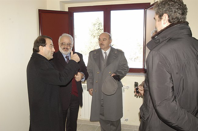 Inaugurazione del Complesso Edilizio adibito ad alloggi universi