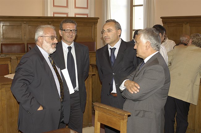 Incontro del Rettore G. Cannata con il Consiglio Comunale di CB