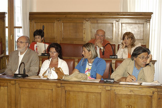 Incontro del Rettore G. Cannata con il Consiglio Comunale di CB