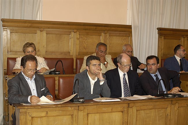 Incontro del Rettore G. Cannata con il Consiglio Comunale di CB