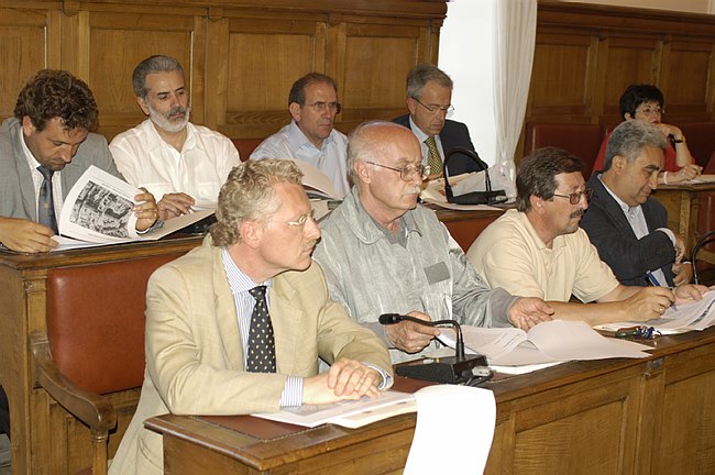 Incontro del Rettore G. Cannata con il Consiglio Comunale di CB