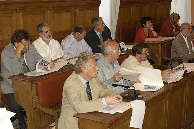 Incontro del Rettore G. Cannata con il Consiglio Comunale di CB