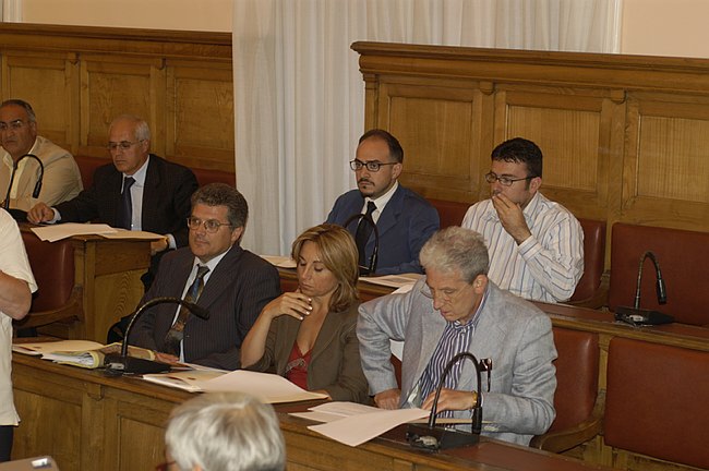 Incontro del Rettore G. Cannata con il Consiglio Comunale di CB