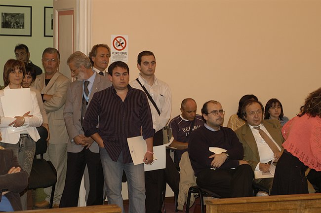 Incontro del Rettore G. Cannata con il Consiglio Comunale di CB