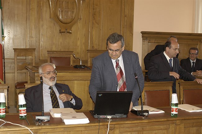 Incontro del Rettore G. Cannata con il Consiglio Comunale di CB