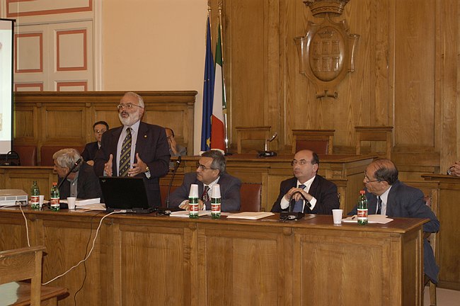 Incontro del Rettore G. Cannata con il Consiglio Comunale di CB