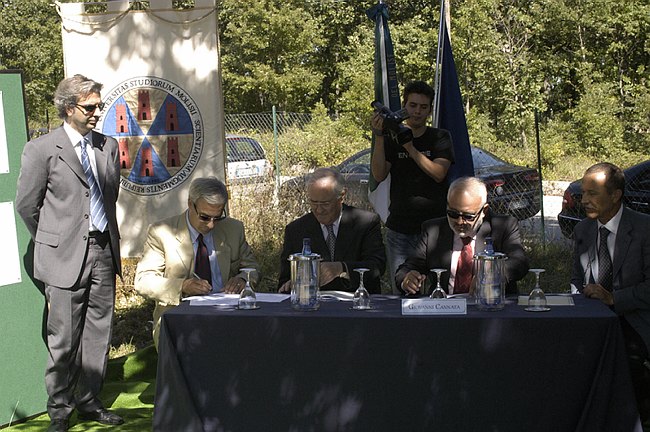 Consegna lavori di Monte Tappino 