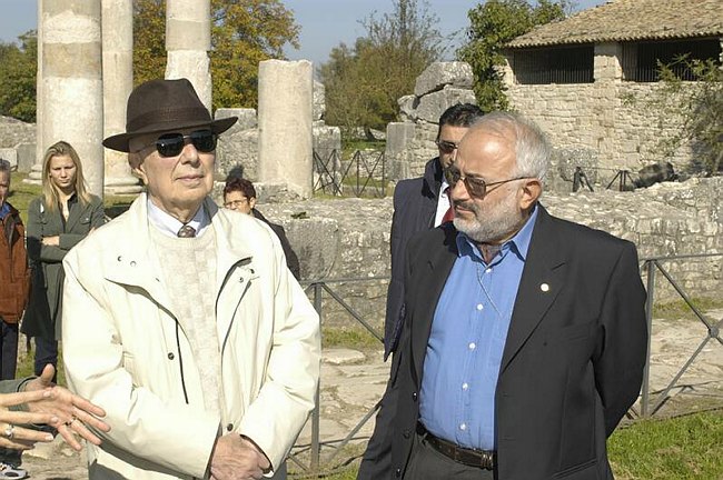 Visita ad Altilia del Prof. Renato Dulbecco