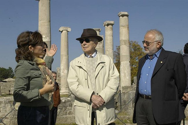 Visita ad Altilia del Prof. Renato Dulbecco